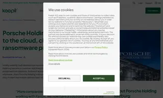 Preview of the Porsche Holding Case Study