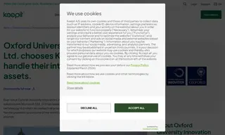 Preview of the Oxford University Innovation Ltd. Case Study