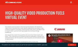 Preview of the Canon Europe Case Study