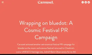 Preview of the Bluedot Festival Case Study