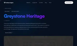 Preview of the Greystone Heritage Case Study