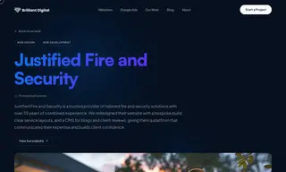 Preview of the Justified Fire and Security Case Study
