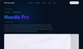 Preview of the Needle Pro Case Study