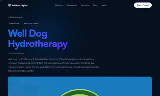 Preview of the Well Dog Hydrotherapy & Rehabilitation Centre Case Study