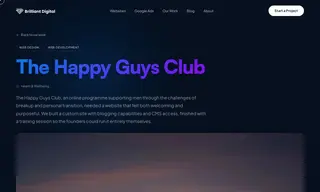Preview of the The Happy Guys Club Case Study