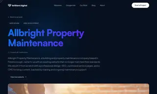 Preview of the Allbright Property Maintenance Case Study