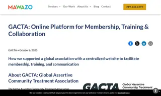 Preview of the Global Assertive Community Treatment Association (gacta) Case Study