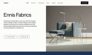 Preview of the Ennis Fabrics Case Study