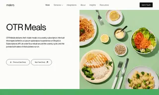 Preview of the OTR Meals Case Study