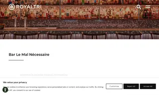 Preview of the Bar Le Mal Nécessaire Case Study
