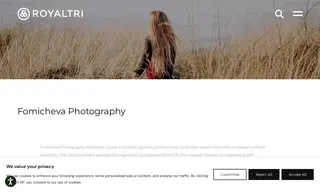 Preview of the Fomicheva Photography Case Study