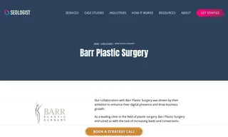 Preview of the Barr Plastic Surgery Case Study