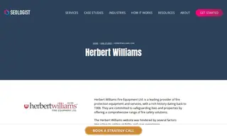 Preview of the Herbert Williams Fire Equipment Ltd Case Study