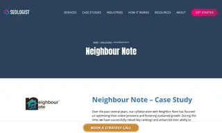Preview of the Neighbour Note Case Study