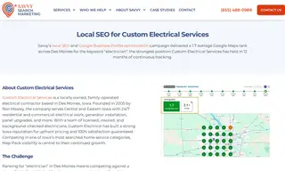 Preview of the Custom Electrical Services Case Study