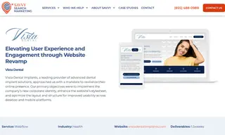 Preview of the Vista Dental Implants Case Study