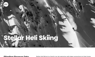 Preview of the Stellar Heli Skiing Case Study