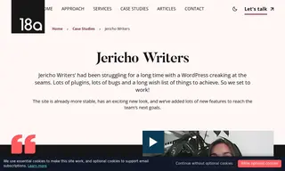 Preview of the Jericho Writers Case Study