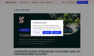 Preview of the Yorkshire Bonsai Case Study