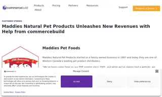 Preview of the Maddies Pet Foods Case Study