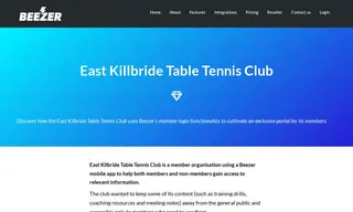 Preview of the East Kilbride Table Tennis Club Case Study