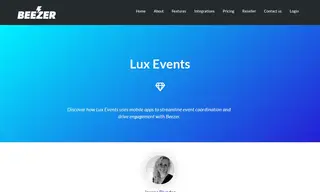 Preview of the Lux Events Case Study