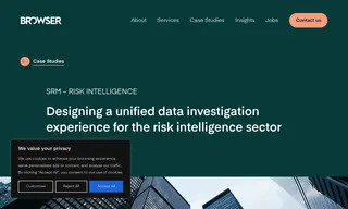 Preview of the Risk Intelligence Sector Client Case Study