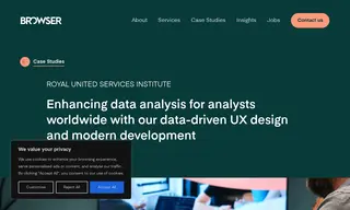Preview of the Royal United Services Institute Case Study