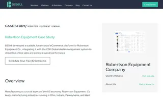 Preview of the Robertson Equipment Company Case Study