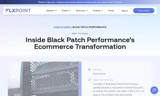 Preview of the Black Patch Performance Case Study