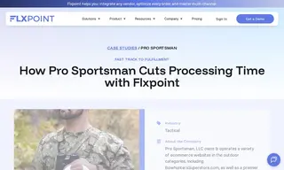 Preview of the Pro Sportsman Case Study