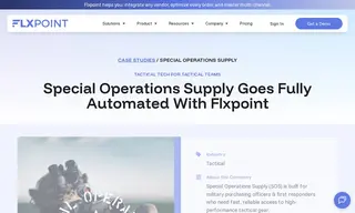 Preview of the Special Operations Supply Case Study