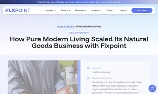 Preview of the Pure Modern Living Case Study