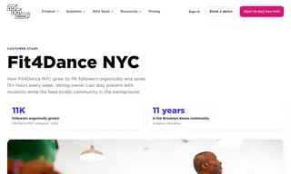 Preview of the Fit4Dance NYC Case Study