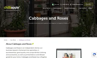 Preview of the Cabbages and Roses Case Study