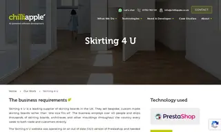 Preview of the Skirting 4 U Case Study
