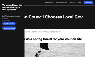 Preview of the North Devon Council Case Study