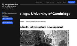 Preview of the St John's College, University of Cambridge Case Study