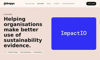 Preview of the ImpactIO Case Study
