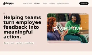 Preview of the WeThrive Case Study