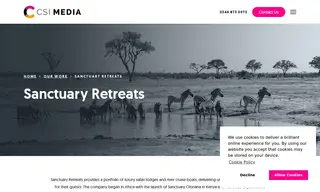 Preview of the Sanctuary Retreats Case Study