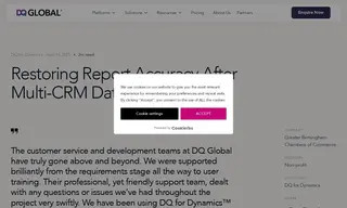 Preview of the Greater Birmingham Chambers Of Commerce Case Study