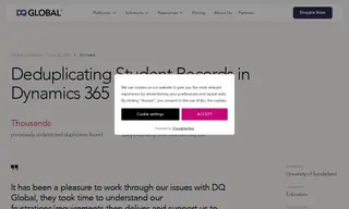 Preview of the University of Sunderland Case Study