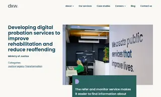Preview of the Ministry of Justice Case Study