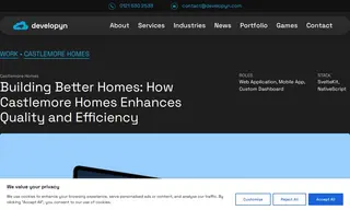 Preview of the Castlemore Homes Case Study