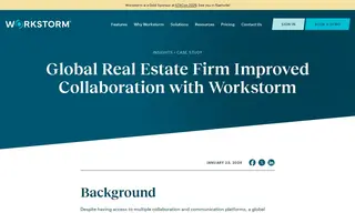 Preview of the Global Commercial Real Estate Firm Case Study