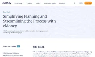 Preview of the MRK Financial Solutions Case Study