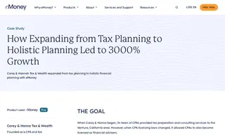 Preview of the Carey & Hanna Tax & Wealth Planners Case Study