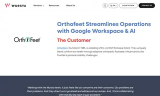 Preview of the Orthofeet Case Study