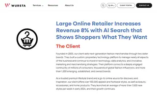 Preview of the Large Online Retailer Case Study